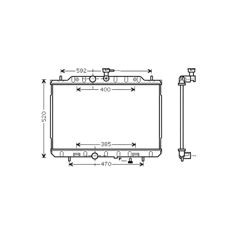RAPRO 1337389 RADYATÖR HORTUMU ÜST OPEL ASTRA F