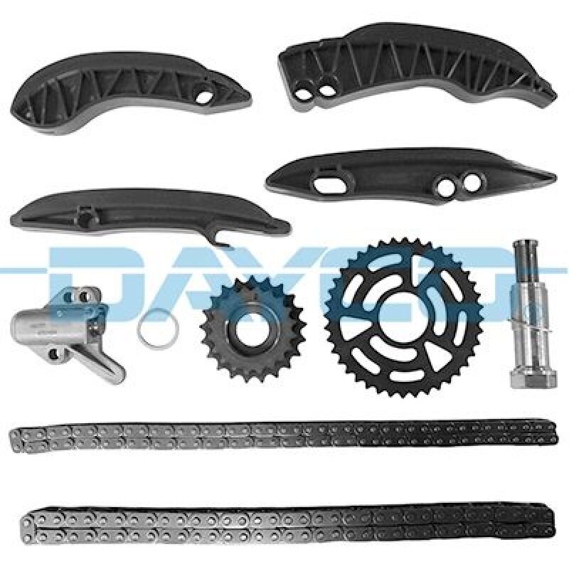 DAYCO 11318570649-11318510014-13528572504-11318506652 EKSANTRIK ZINCIR SETI BMW E81-E82-E87-E88-E90-E91-E92-E93-F20-F21-F22-F23-F45F-46-F30-F31-F34-4F32-F33-F36-E60-E61-F06-F07-F10-F11-F12-F13-F01-F02-5G30-G31-G11-G12-8G15-X1 E84-X1 F48-X2 F39-X3 F25-X4 F