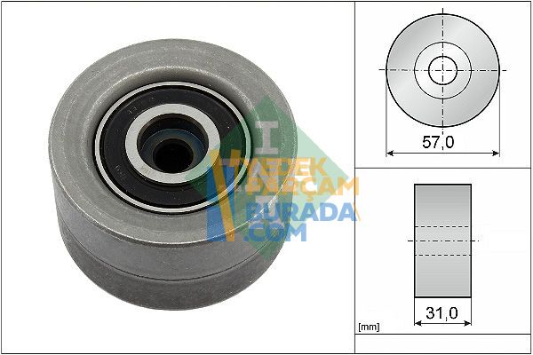 INA 03N109244A EKSANTRIK GERGI RULMANI VW CADDY-PASSAT-TIGUAN-A3-A4-A5