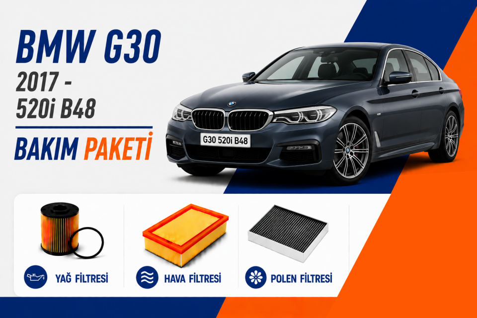 BMW G30 520i B48 Bakım Paketi (2017-)