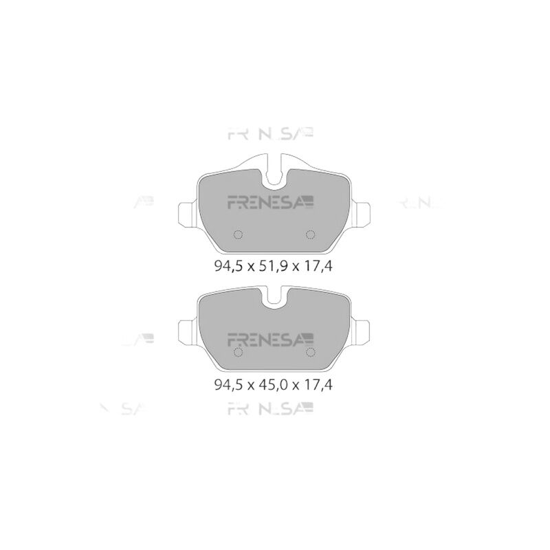 FTE 34216788183 FREN BALATASI ARKA BMW E90-E91-E92-E93-X1 E84