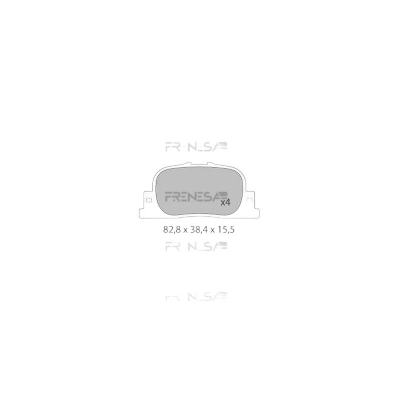 EUROREPAR 04466-33090 FREN BALATASI ARKA JAPON CAMRY (V3)