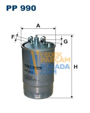 FILTRON 813059 YAKIT FILTRESI OPEL CORSA D
