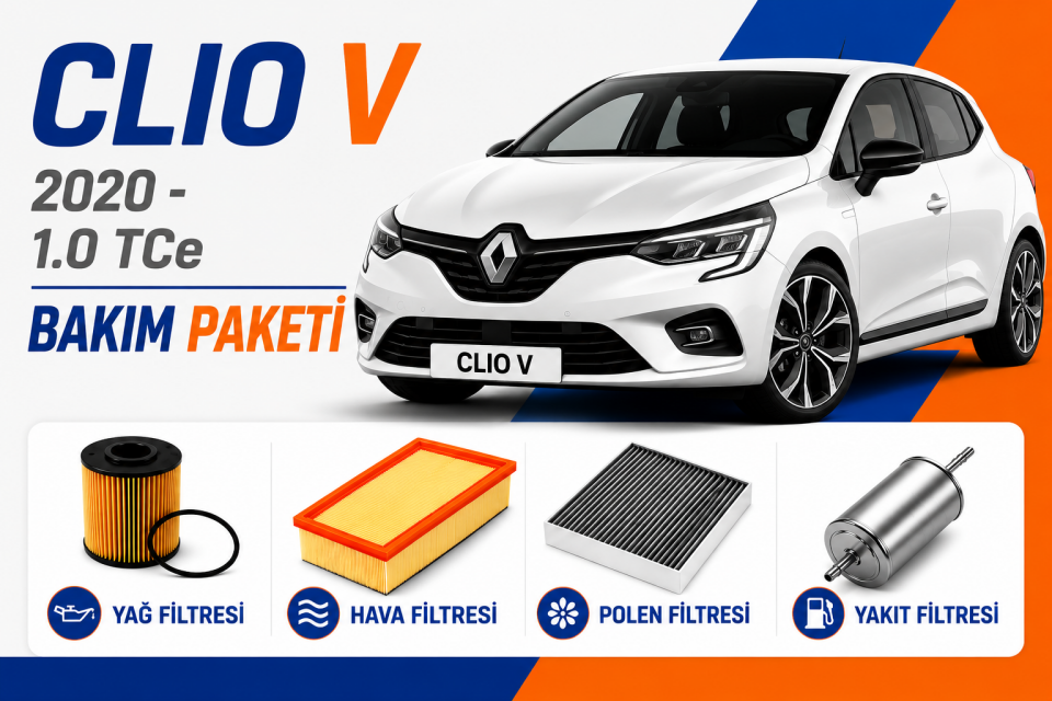 Renault Clio V 1.0 TCe Bakım Paketi (2021-)