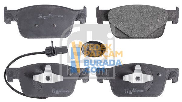 FEBI 8W0698151K FREN BALATASI ÖN VW A4-A5