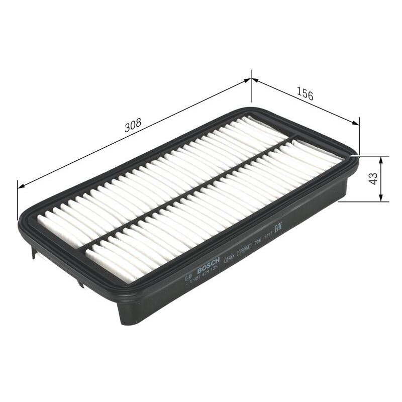 BOSCH 17801-74020 HAVA FILTRESI JAPON CORONA (T19) : RAV4 (A1) 2.0 95-00 : RAV4 (A2) 2.0 D4D 01-05