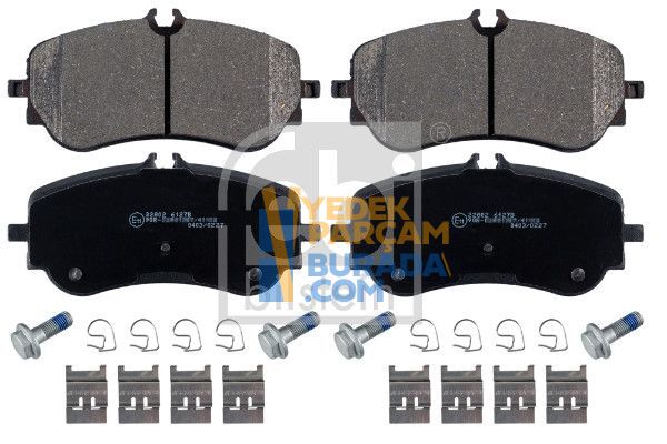FEBI 2H6698451 FREN BALATASI ARKA VW CRAFTER-AMAROK