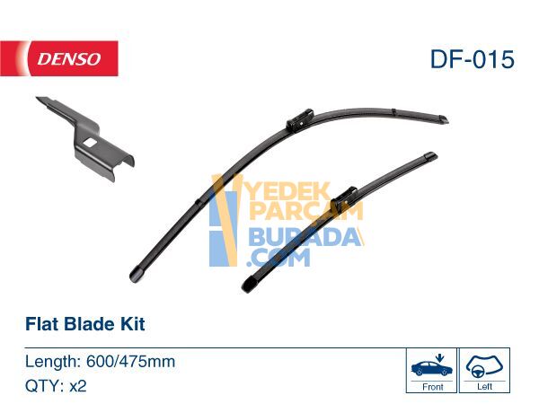 DENSO 3C8998002 SILECEK SÜPÜRGESI ÖN TAKIM VW CC