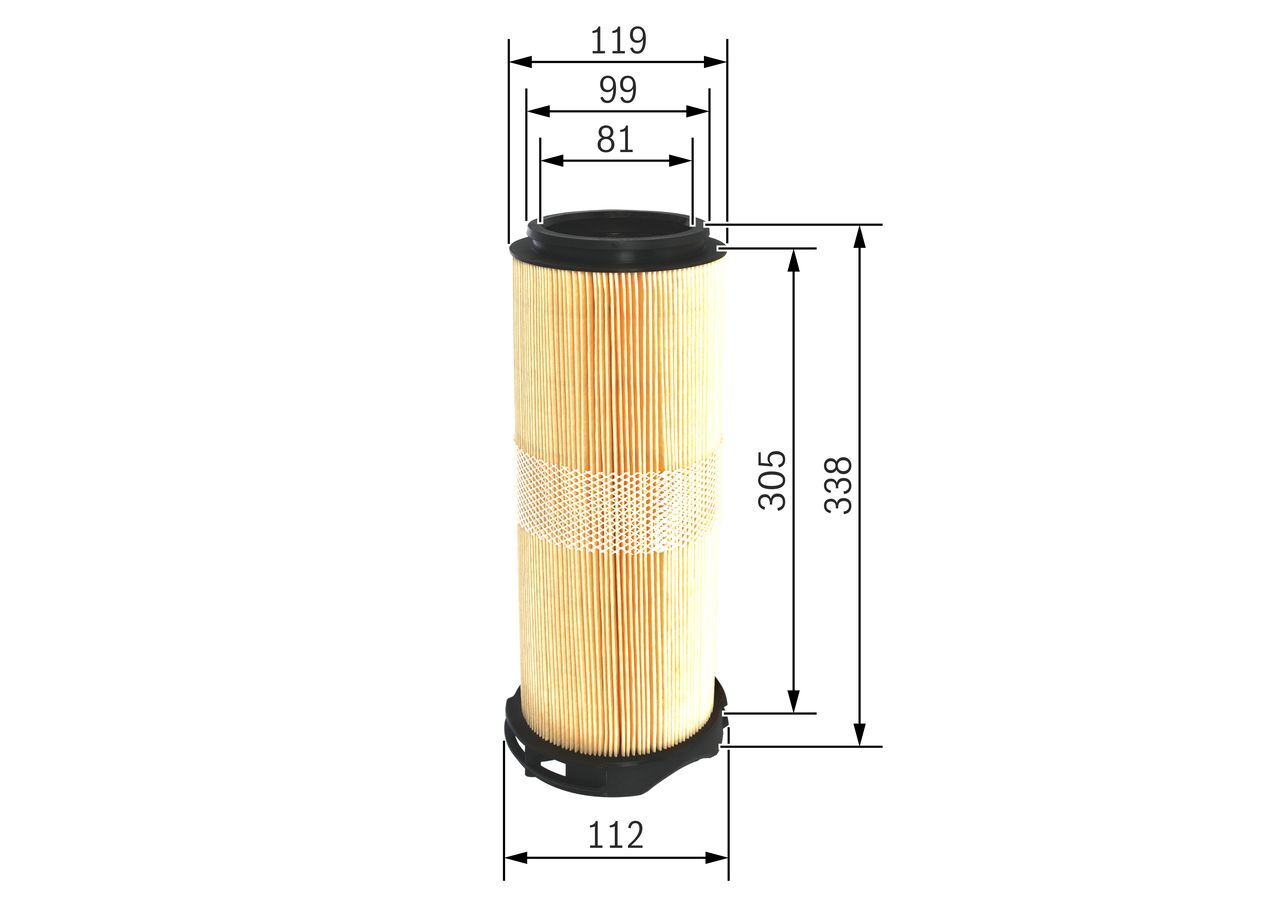FILTRON A6460940204 HAVA FILTRESI MERCEDES 204