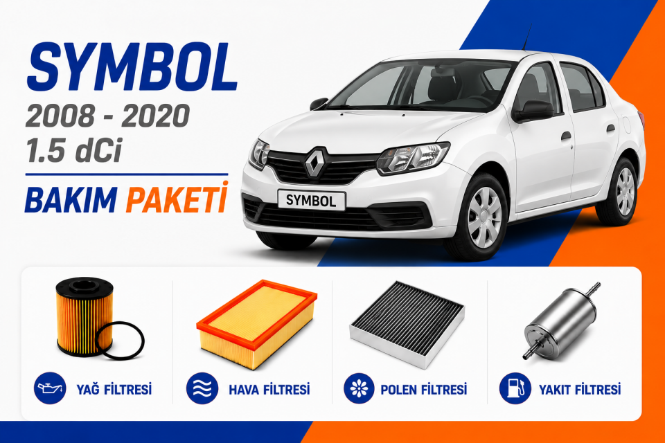 Renault Symbol 1.5 dCi Bakım Paketi (2008-2020)