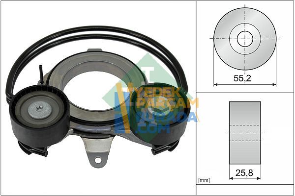 INA 06N903133A V KAYIS GERGISI KOMPLE VW A4-A5-A6-A7