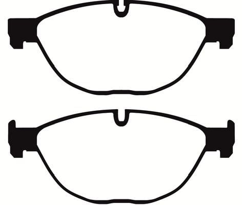 FERODO 34116851269 FREN BALATASI ÖN BMW F06-F07-F10-F11-F12-F13-F01-F02-F04