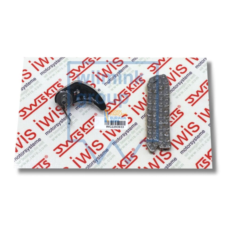 IWIS 06A115125 YAG POMPA ZINCIR SETI VW GOLF4-GOLF5-BORA-JETTA-PASSAT-A3-LEON