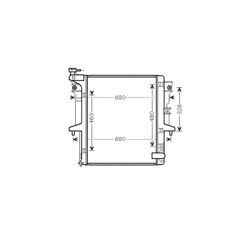 RAPRO 46548015 EGZOS ASKI LASTIGI FIAT ALBEA