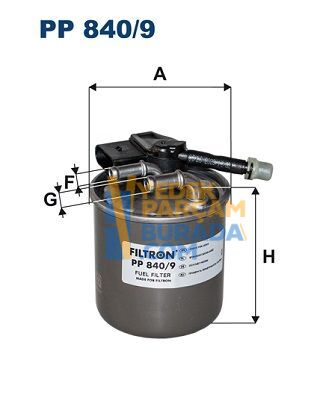 FILTRON  YAKIT FILTRESI MERCEDES 212-221-222-166-204