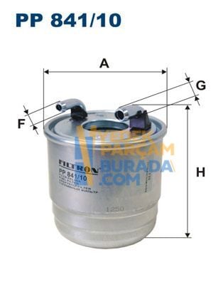 FILTRON A6420920301 YAKIT FILTRESI MERCEDES W169-W204-W212-W221