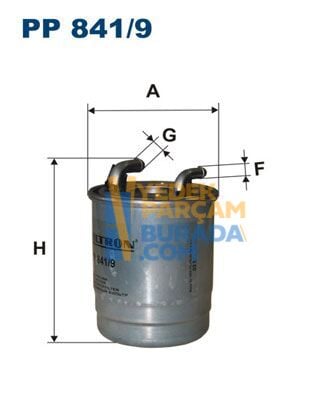FILTRON A6420920401 YAKIT FILTRESI MERCEDES SPRT.210,213,216,310,316,510,513,516.CDI