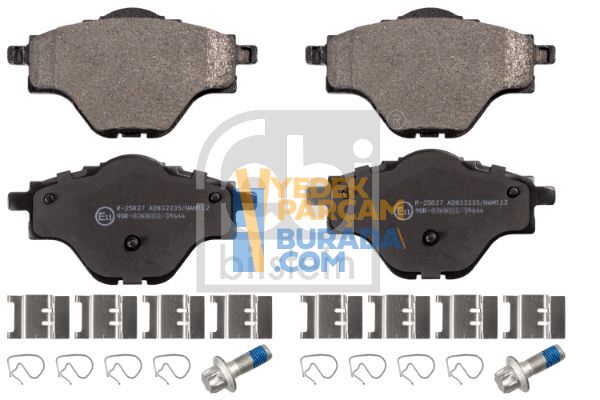 FEBI 95525386 FREN BALATASI ARKA OPEL GRANDLAND X 3008 308 5008  C4  DS7