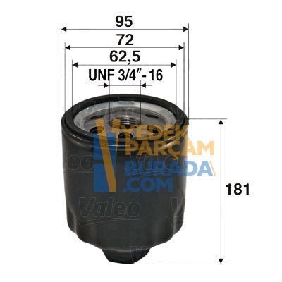 VALEO 074115561 YAG FILTRESI VW T4