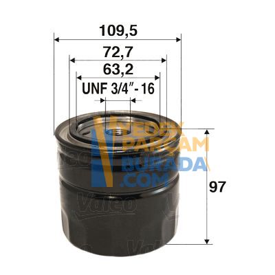 VALEO 069115561A YAG FILTRESI VW T4