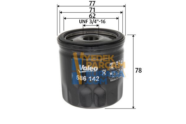 VALEO 04E115561H YAG FILTRESI VW GOLF7-A3-LEON-PASSAT-POLO-A1