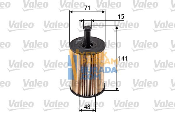 VALEO 071115562 YAG FILTRESI VW CADDY-T5-GOLF5-POLO