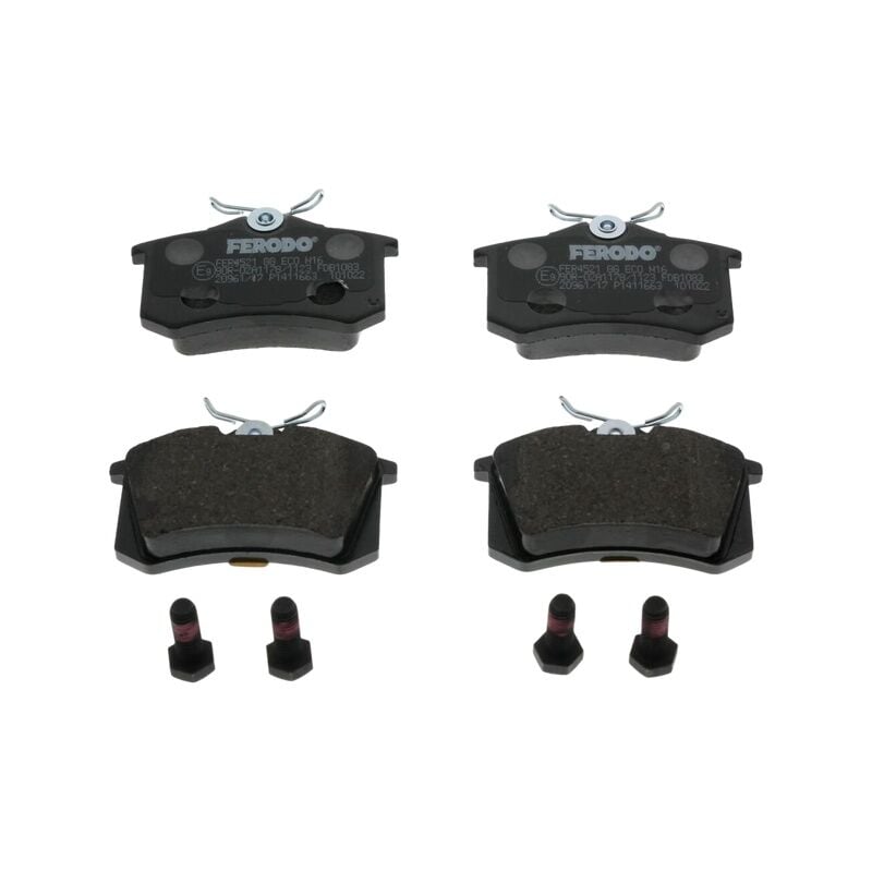 FERODO 1J0698451 FREN BALATASI ARKA VW GOLF3-GOLF4-GOLF5-JETTA-PASSAT-A3-TOLEDO-OCTAVIA