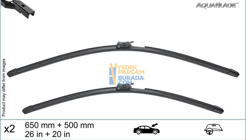 SILECEK SÜPÜRGESI ÖN BMW LAND ROVER RANGE ROVER DISCOVERY III-IV-SPORT