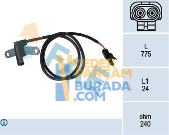 FAE 7700739787 KRANK DEVIR SENSÖRÜ RENAULT R11/ R21 / R19 EU /CLIO