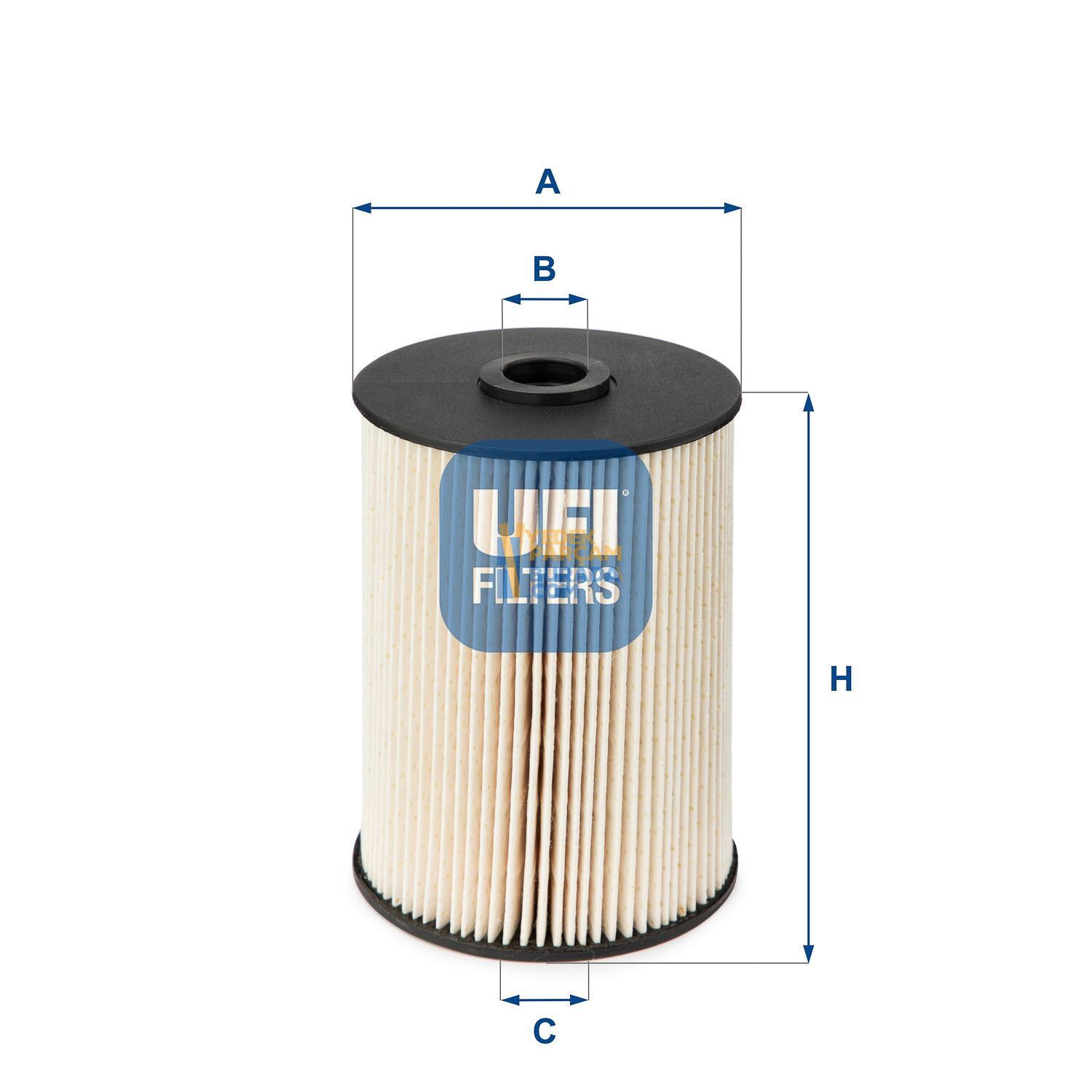 UFI 1K0127434B YAKIT FILTRESI VW GOLF5-GOLF6-JETTA-PASSAT-CADDY-A3-LEON