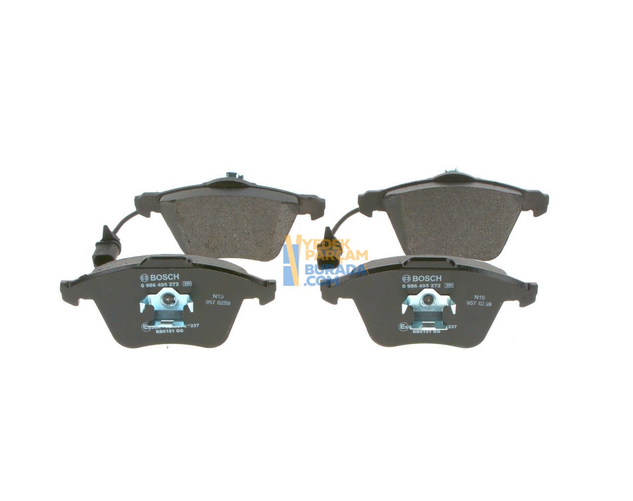 BOSCH 4F0698151D FREN BALATASI ÖN VW A4-A6