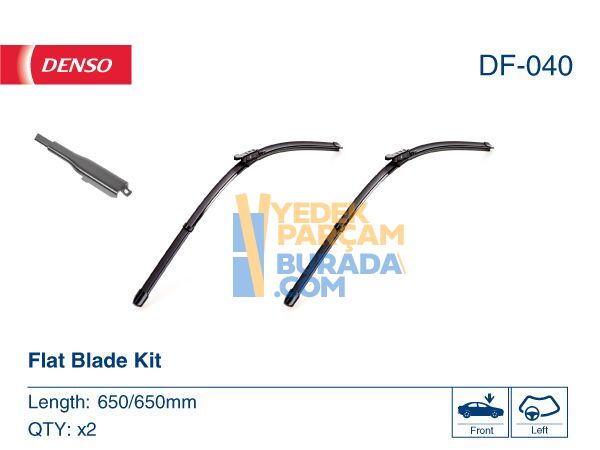 DENSO 4L1955425B SILECEK SÜPÜRGESI ÖN TAKIM VW Q7