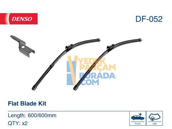 DENSO 2H1998002 SILECEK SÜPÜRGESI ÖN TAKIM VW AMAROK