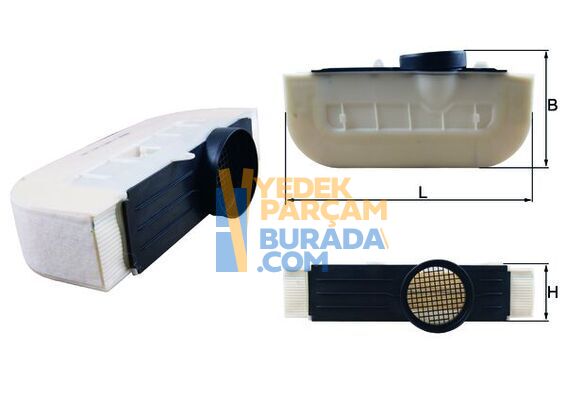 MAHLE 4M0133843A HAVA FILTRESI VW A8