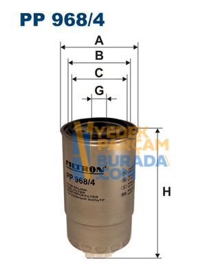 FILTRON 77362258 YAKIT FILTRESI FIAT DOBLO JTD/DUCATO/BOXER