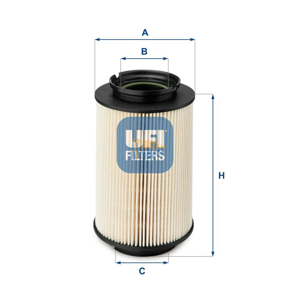 UFI 1K0127434A YAKIT FILTRESI VW CADDY-PASSAT-GOLF5-A3-LEON