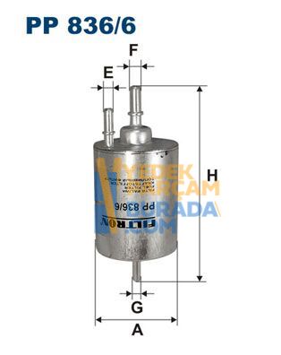FILTRON 4F0201511E YAKIT FILTRESI VW A4-A6-A8