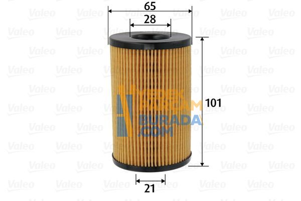 VALEO 03L115562 YAG FILTRESI VW GOLF5-PASSAT-CADDY-JETTA-T5-T6-A3-LEON-CRAFTER