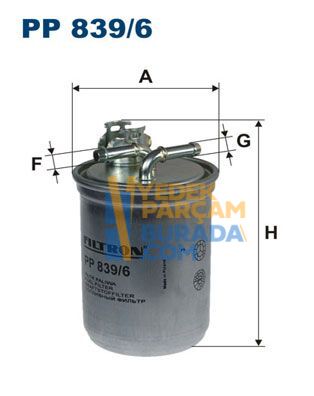 FILTRON 7M0127401A YAKIT FILTRESI  SHARAN-GALAXY