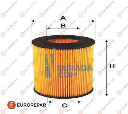 EUROREPAR 1K0127434B YAKIT FILTRESI VW GOLF5-GOLF6-JETTA-PASSAT-CADDY-A3-LEON