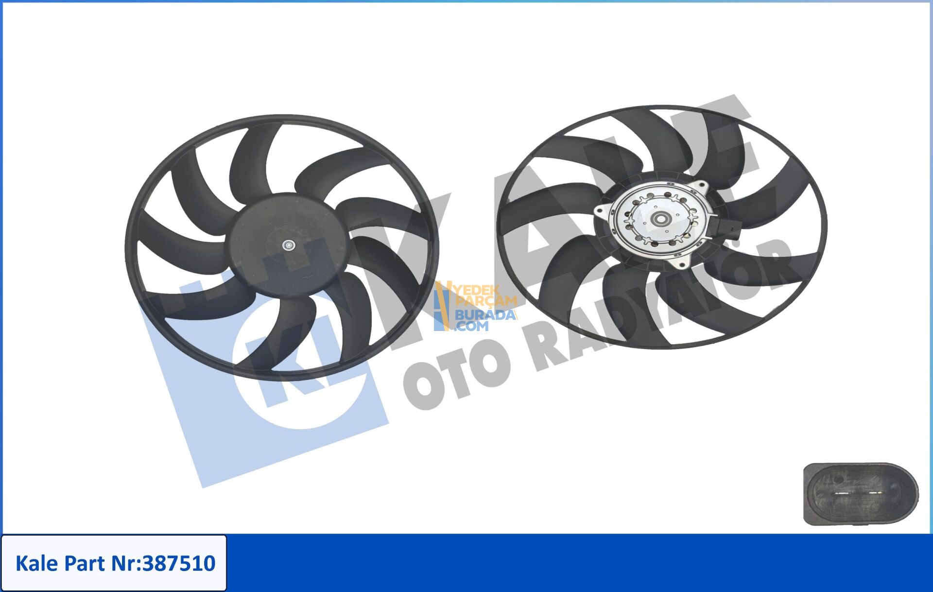 KALE 8K0959455P FAN MOTORU VW A6-A7-Q3