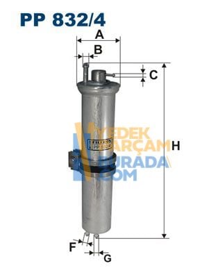 FILTRON 16126750475 YAKIT FILTRESI BMW E65-E66