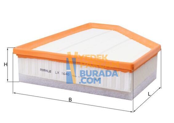 Mahle Hava Filtresi BMW E81-E82-E87-E88-E90-E91-E92-E93-X1 E84