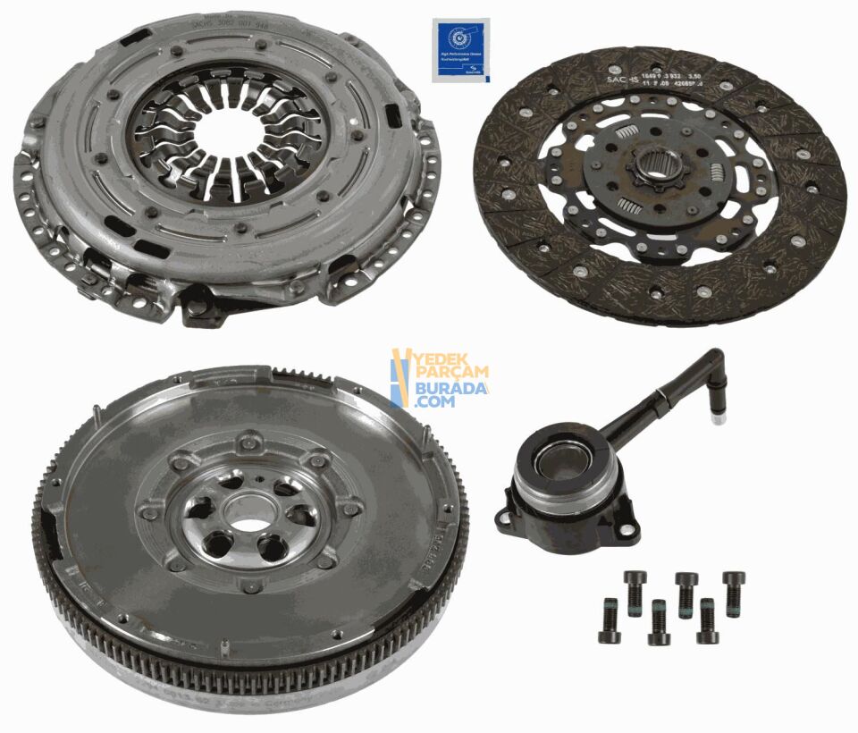 SACHS 03L105266CC VOLANLI DEBRIYAJ SETI VW GOLF5-GOLF6-A3-JETTA-PASSAT-TIGUAN