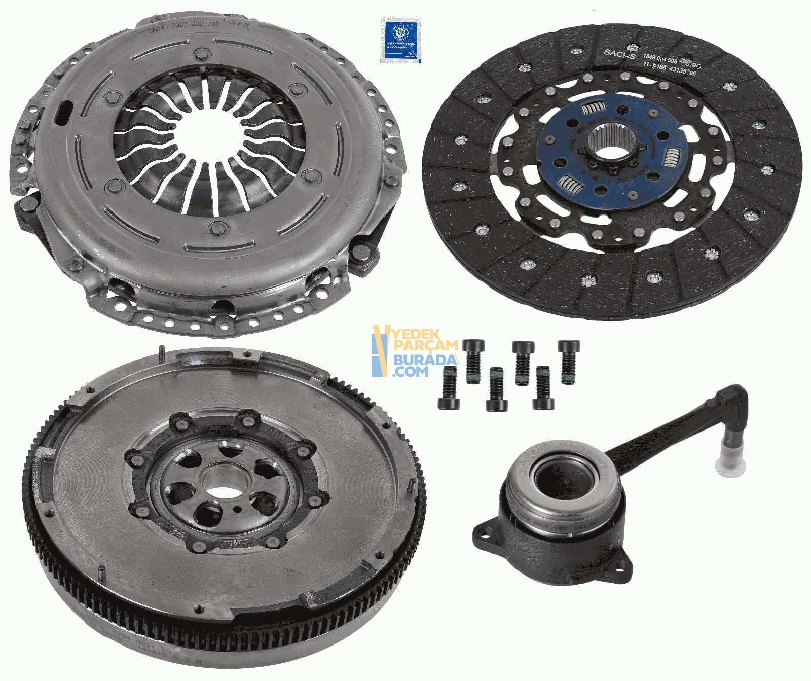 SACHS 03L105266BP VOLANLI DEBRIYAJ SETI VW T5,5