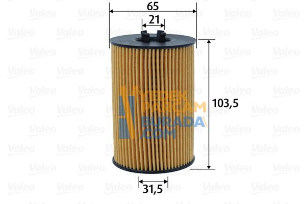 VALEO 03N115562 YAG FILTRESI VW GOLF7-A3-LEON-PASSAT-TIGUAN