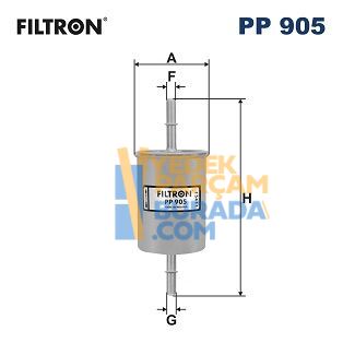 FILTRON 818568 YAKIT FILTRESI OPEL ASTRA G CORSA C VECTRA B-C MERIVA A OMEGA B