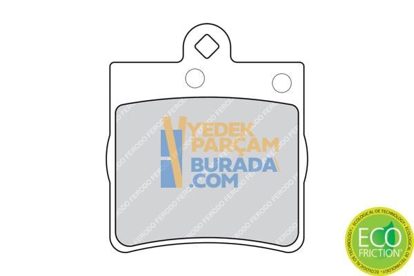 FERODO Fren Balatası Arka W202-203-210