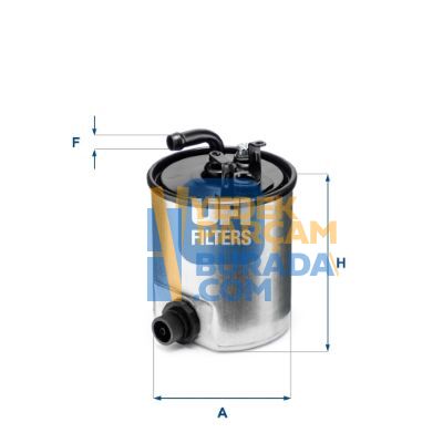 UFI A6110920101 YAKIT FILTRESI MERCEDES SPRINTER-VITO-VANEO