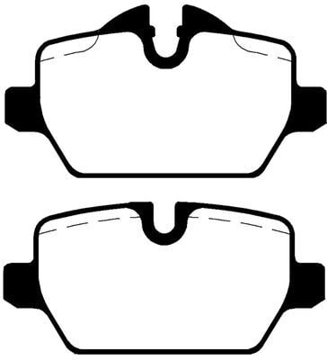 FERODO Fren Balatası Arka BMW E90-E91-E92-E93-X1 E84